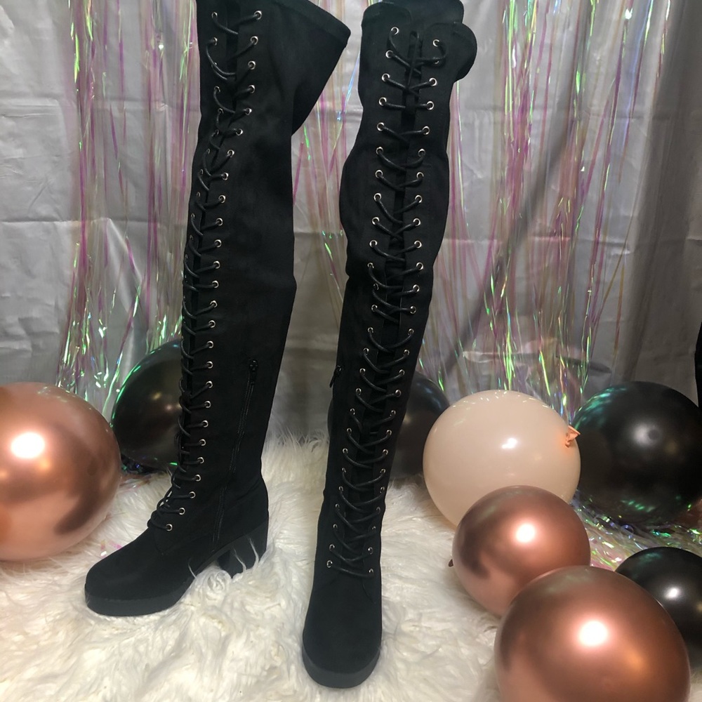 Nasty Gal Witching Hour Over-the-Knee Boot